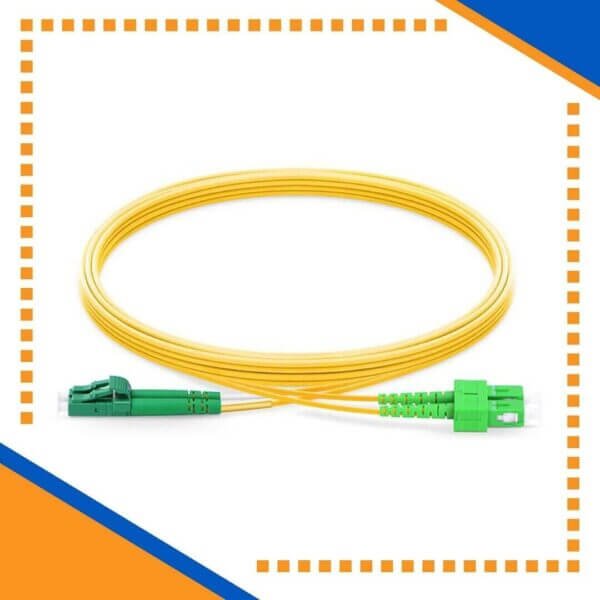 fiber patch cord sc-lc single mode duplex lszh 10m