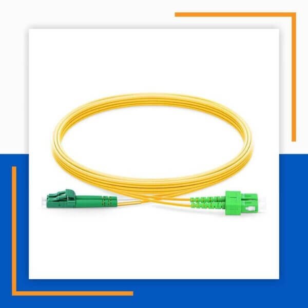 fiber patch cord sc-lc single mode duplex lszh 10m
