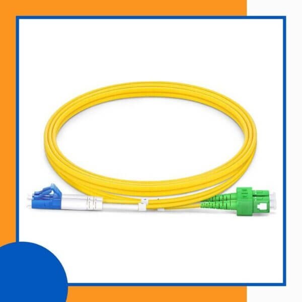 sc-upc-lc-upc duplex SM fiber patch cord lszh 15M