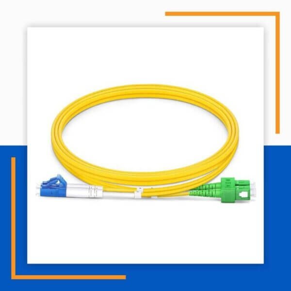 sc-upc-lc-upc duplex SM fiber patch cord lszh 15M