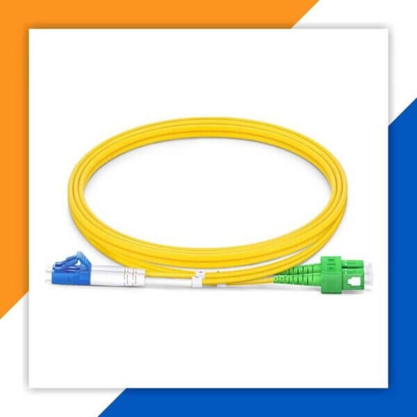 sc-upc-lc-upc duplex SM fiber patch cord lszh 15M
