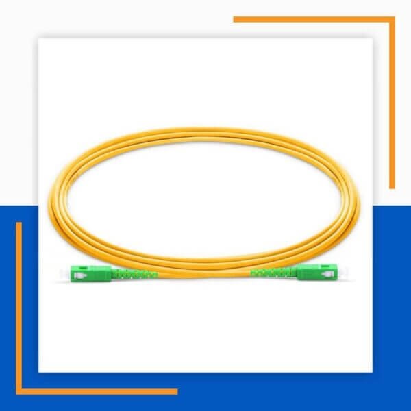 Patch Cord Fiber Optic SM SC-SC-APC Simplex LSZH 5M