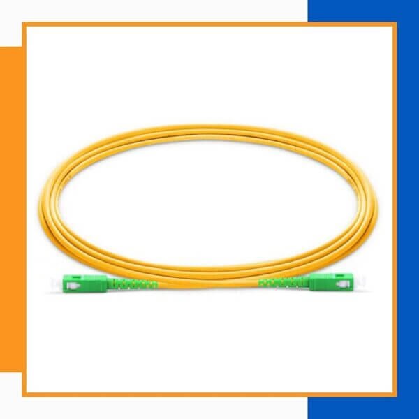 single mode sc-sc-apc SX fiber optic patch cord lszh 10M