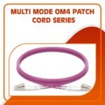 multimode fiber patch cord lc to lc upc duplex lszh om4 1M