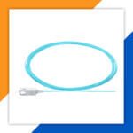 multi mode sc/upc simplex fiber optic pigtail lszh om3 1 meter