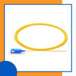 single mode sc/upc simplex fiber optic pigtail lszh 1 meter