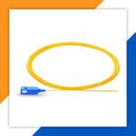 single mode sc/upc simplex fiber optic pigtail lszh 1 meter