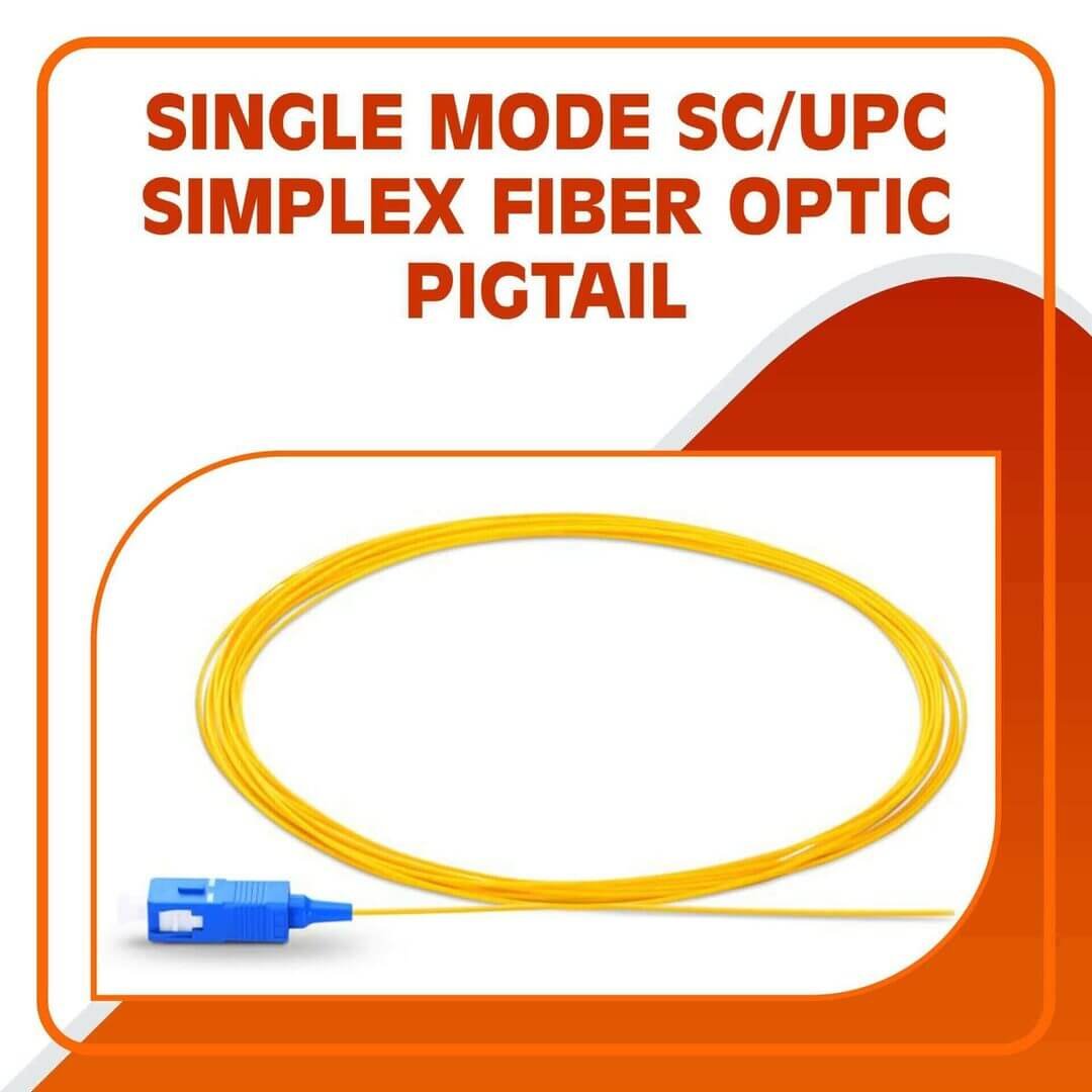 fiber optic pigtail fci-P54401 lc upc pigtail fiber optic single mode simplex lszh 1 meter pigtail fiber optic single mode lc/upc simplex lszh 1meter single mode lc/upc simplex fiber optic pigtail lszh 1 meter