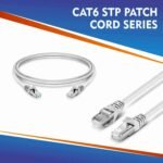 CAT6 STP PATCH CORD SERIES WHITE