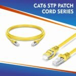 CAT6 STP PATCH CORD SERIES YELLOW
