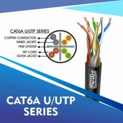 outdoor rated cat6a network cable 23awg 4pair 305m cat6a network cable 23awg 4pair Outdoor 305m CAT6A U-UTP CABLE