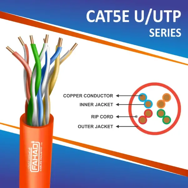 UUTP ORANGE COLOR cat5e utp cable ethernet 305m Box cat5e u-utp ethernet cable 305m Box