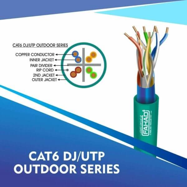 Cat6 DJ-UTP Network cable 305m
