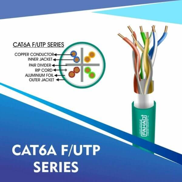 Cat6a F-UTP Network LSZH cable 305m