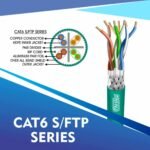 Cat6 network cable 23awg 4pair LSZH S-FTP cable 305m