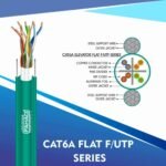 CAT6A ELEVATOR FLAT CABLE F/UTP