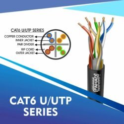 cat6 23 awg Outdoor 4 twisted pair utp network cable 305-500m Cat6 network cable 23awg 4pair LSZH U-UTP cable 305m