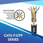 Cat6 network cable 23awg 4pair LSZH F-UTP cable 305m