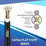 elevator traveling cable cat6 CAT6A ELEVATOR FLAT F/UTP