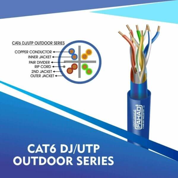 ethernet outdoor cat6 cable 305m cat6 outdoor ethernet cable 305m