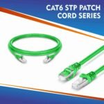 CAT6 STP PATCH CORD SERIES GREEN