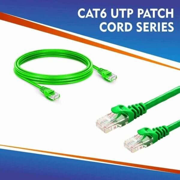 CAT6 UTP PATCH CORD SERIES GREEN