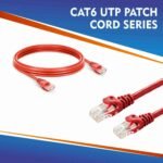 CAT6 UTP PATCH CORD SERIES RED