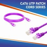 CAT6 UTP PATCH CORD SERIES VOILET