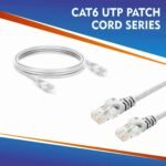 CAT6 UTP PATCH CORD SERIES WHITE