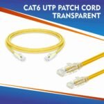 CAT6 UTP PATCH CORD TRANSPARENT YELLOW