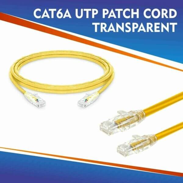 cat6a 23awg patch cord utp 0.15meter