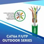 cat6a network cable 23awg 4pair LSZH f-utp cable 305m