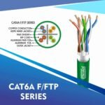 cat6a network cable 23awg 4pair LSZH f-ftp cable 305m