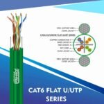 CAT6A FLAT CABLE U/UTP SERIES