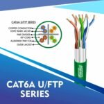 cat6a network cable 23awg 4pair LSZH u-ftp cable 305m category 6 cable color code