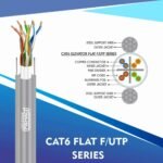 CAT6A ELEVATOR FLAT CABLE F/UTP