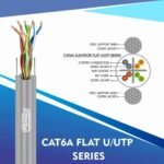 CAT6A ELEVATOR FLAT CABLE U/UTP