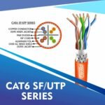 Cat6 network cable 23awg 4pair LSZH SF-UTP cable 305m