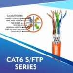 Cat6 network cable 23awg 4pair LSZH S-FTP cable 305m