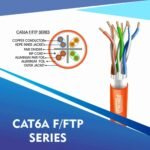 cat6a network cable 23awg 4pair LSZH f-ftp cable 305m