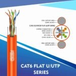 CAT6A FLAT CABLE U/UTP SERIES