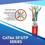 Cat6a SF-UTP Network LSZH cable 305m