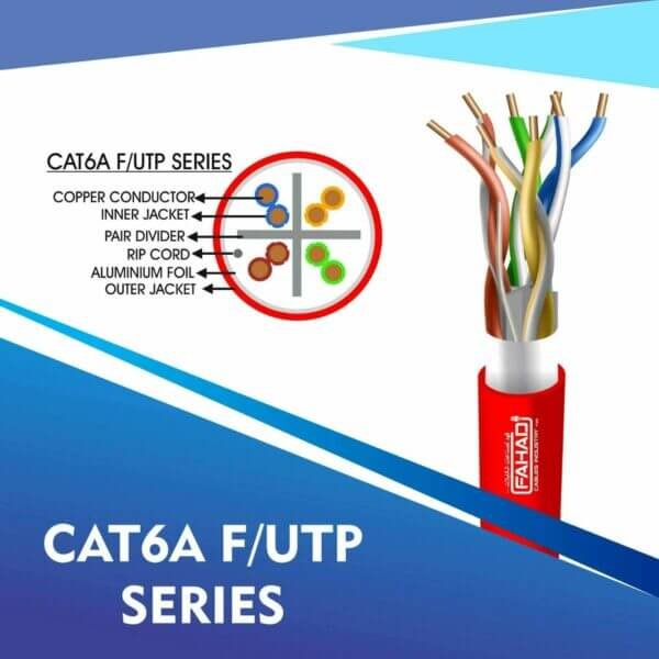 Cat6a F-UTP Network LSZH cable 305m