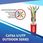 cat6a network cable 23awg 4pair LSZH U-UTP cable 305m