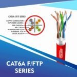 cat6a network cable 23awg 4pair LSZH f-ftp cable 305m