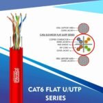 CAT6A FLAT CABLE U/UTP SERIES