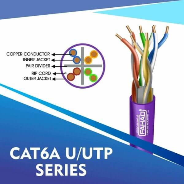 Cat6a U-UTP Network cable 305m