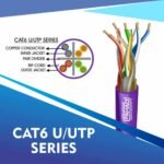 Cat6 network cable 23awg 4pair LSZH U-UTP cable 305m