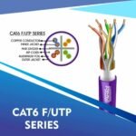 Cat6 network cable 23awg 4pair LSZH F-UTP cable 305m
