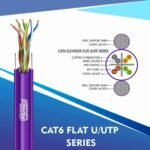 CAT6A ELEVATOR FLAT CABLE U/UTP